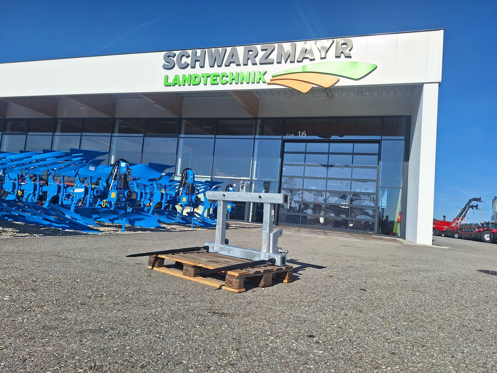 Fliegl AgroCenter Ballengabel 1-fach  2