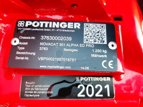Pöttinger NovaCat 301 Alpha ED PRO