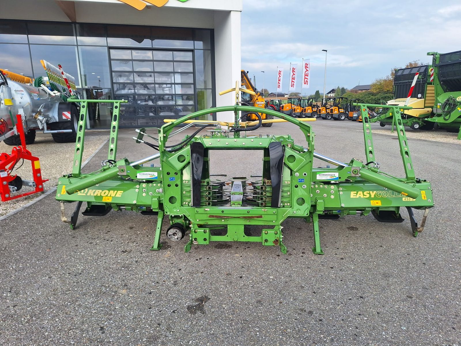 Krone EasyCollect 450-2 Vorsatz zu BigX 480 - BigX 630 2