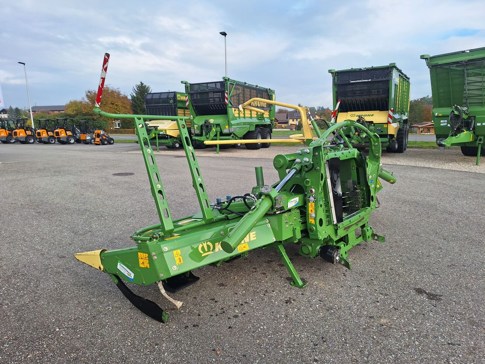 Krone EasyCollect 450-2 Vorsatz zu BigX 480 - BigX 630 3