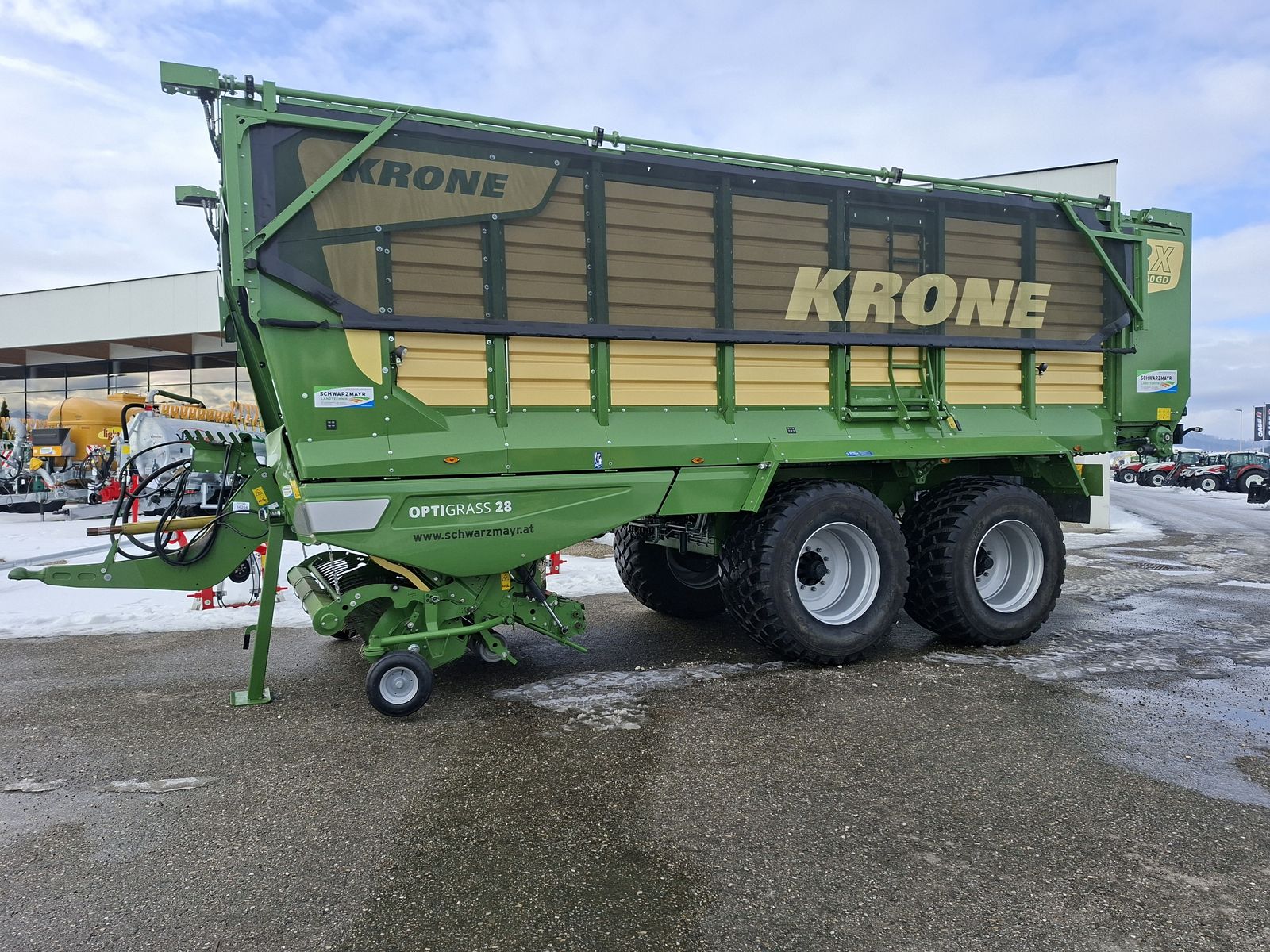 Krone RX 400 GD Kurzschnitt 2
