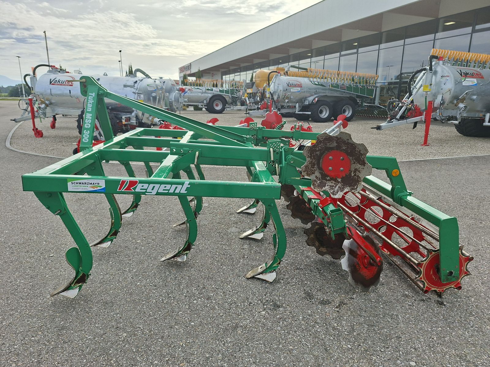 Regent MSG 300 mit Stabwalze 2