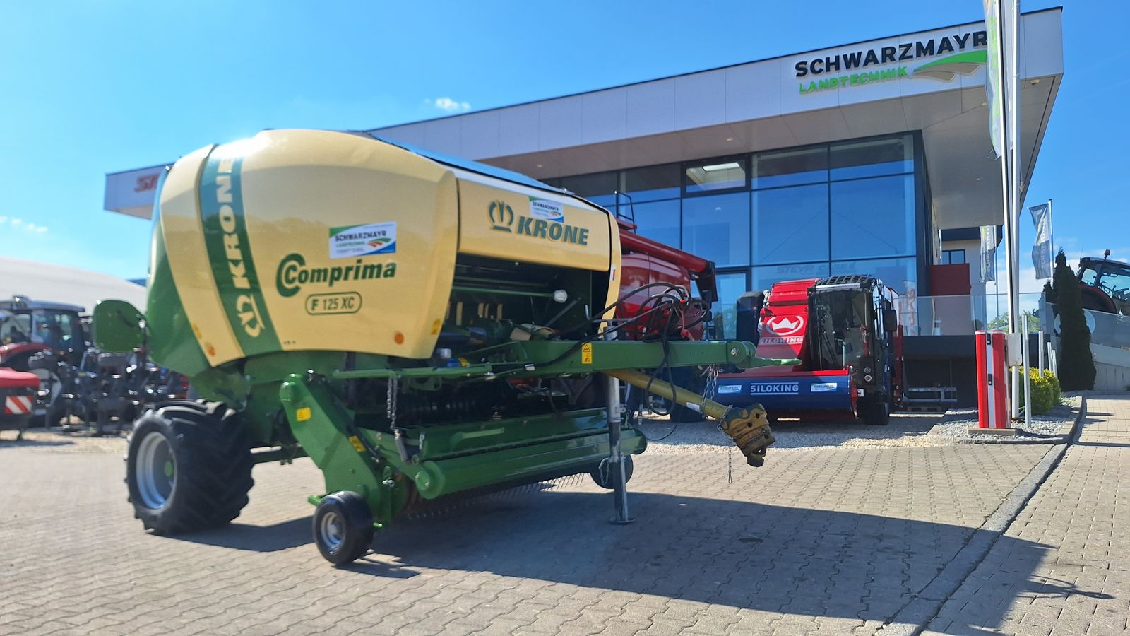 Krone Comprima F 125 XC 17Messser und hydr. Bremsanlag 1
