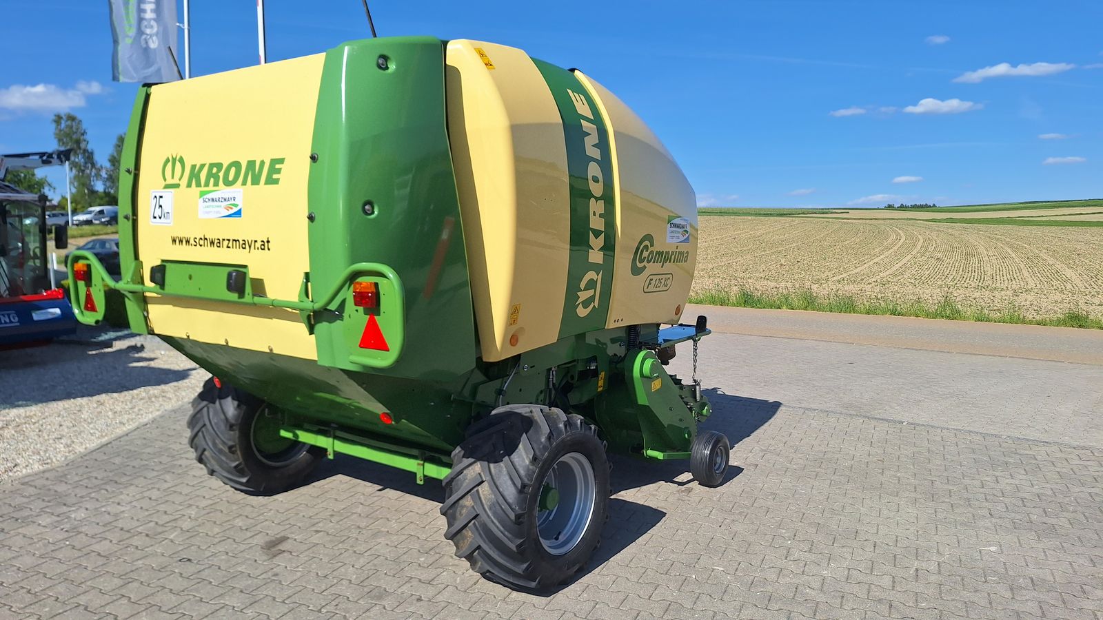 Krone Comprima F 125 XC 17Messser und hydr. Bremsanlag 3