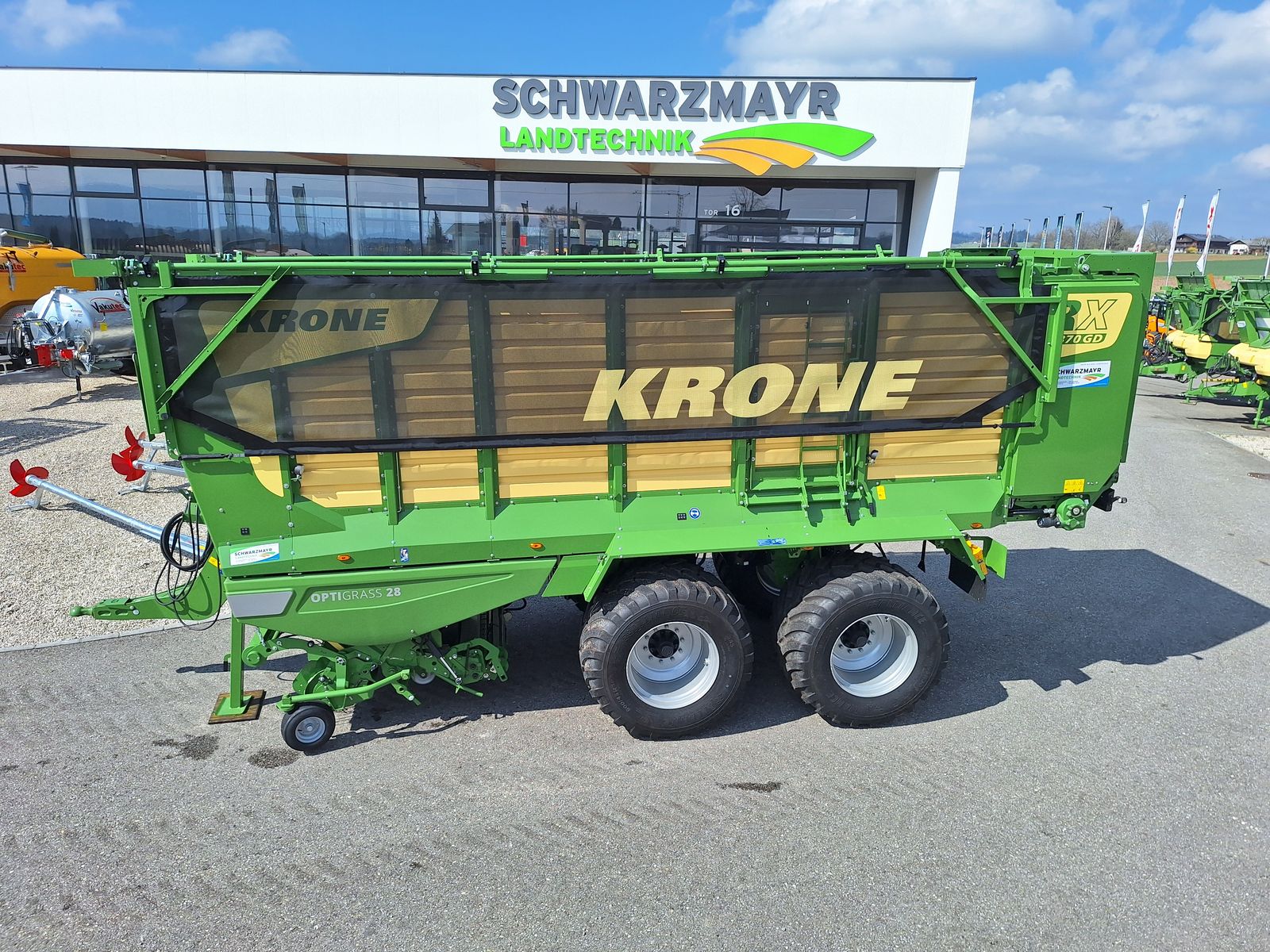 Krone RX 370 GD Kurzschnitt 2