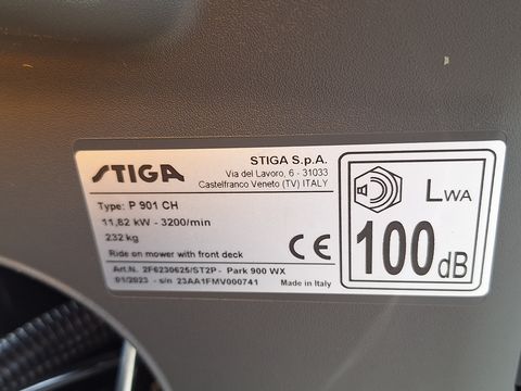 Stiga Park 900 WX Vanguard