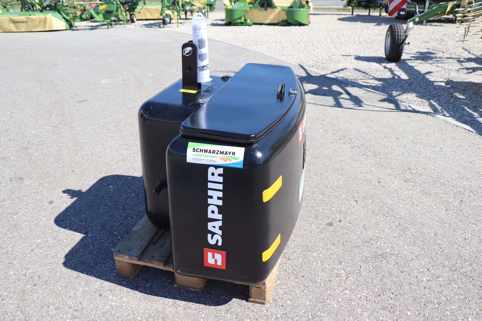 Saphir 1250kg ECO BOX Gewicht 2