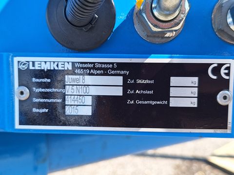 Lemken Juwel 8 V5N100 