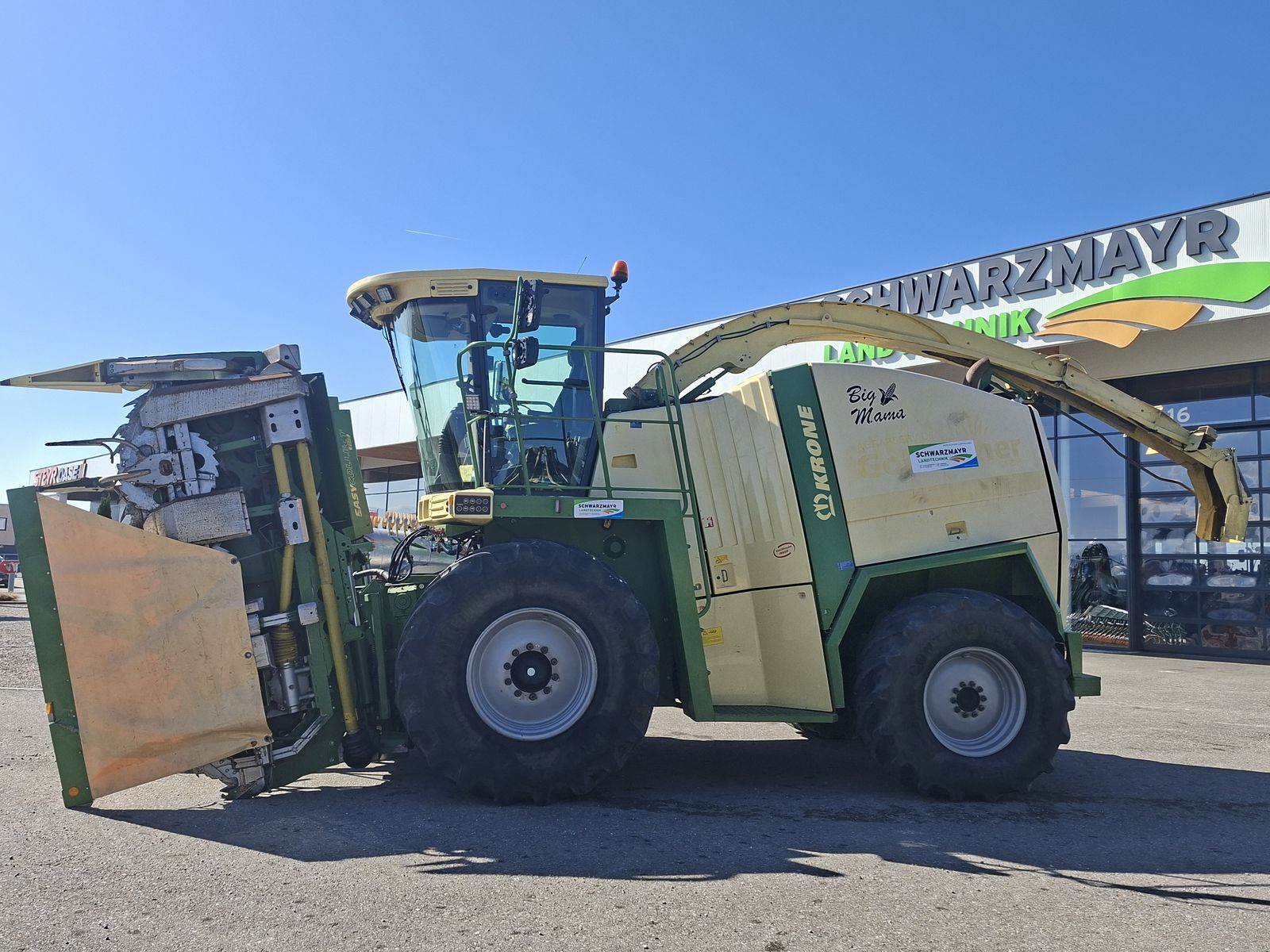 Krone Big X 500 mit EC 6000 und E-Flow 300 2