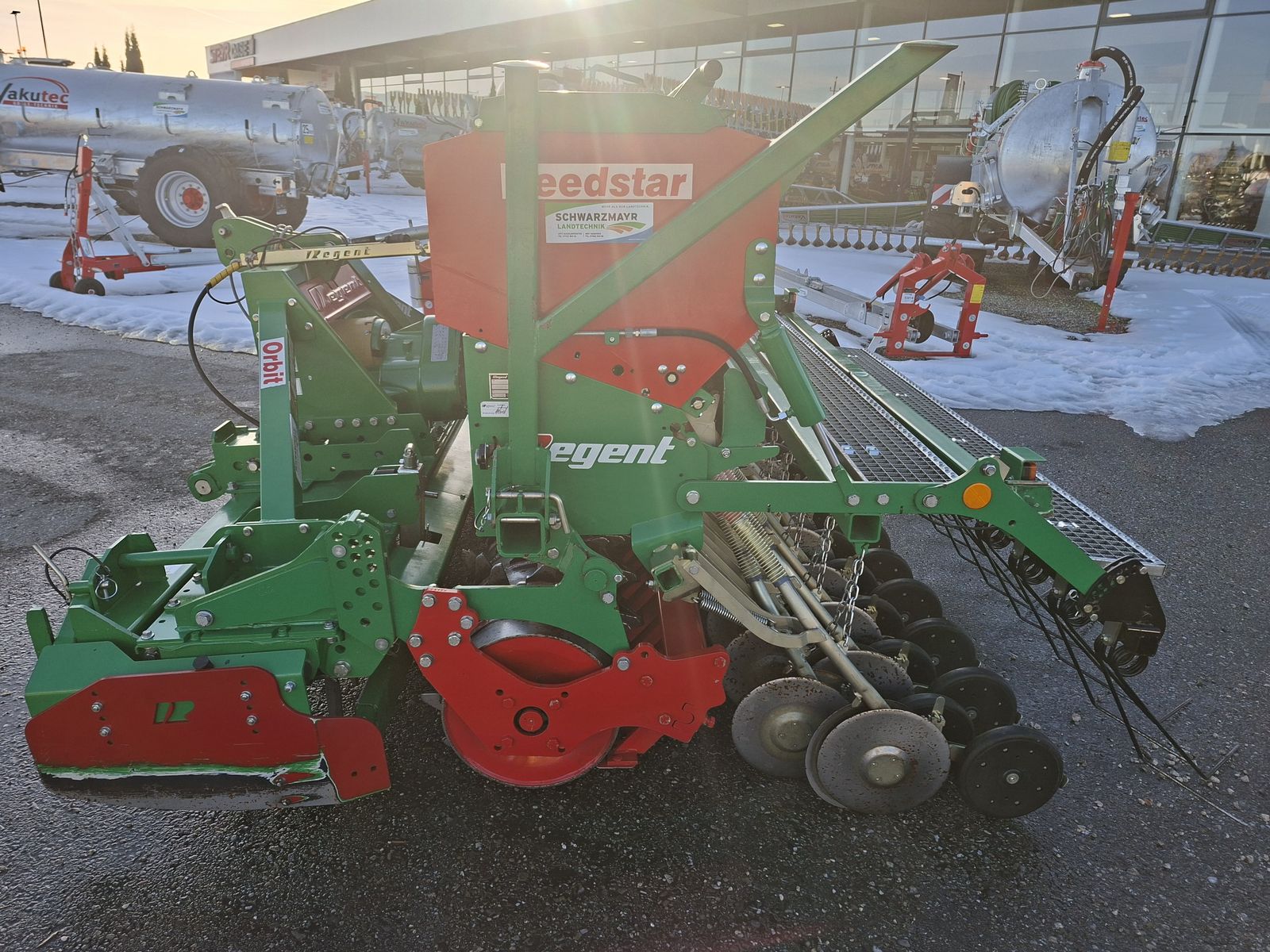 Regent Orbit 3000M + Seedstar 312 mit Doppelscheibensch 2