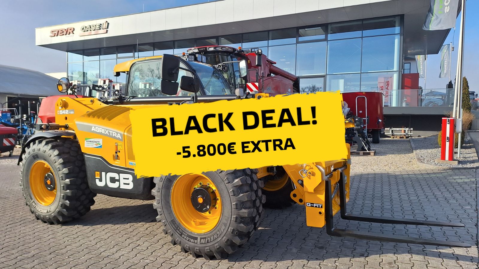 JCB Teleskoplader 542-100 Agri XTRAr DT 3