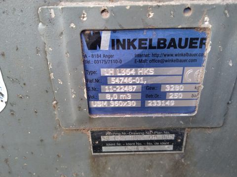 Sonstige Winkelbauer Hochkippschaufel LH L564