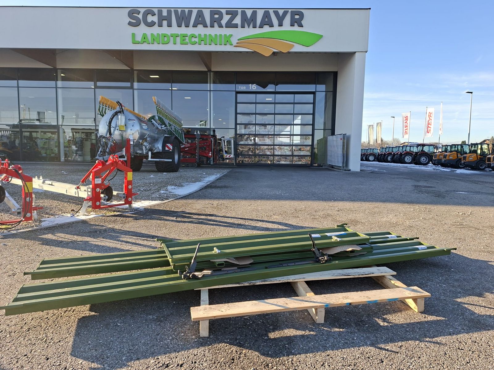 Fliegl Bordwandaufbau 400mm  1