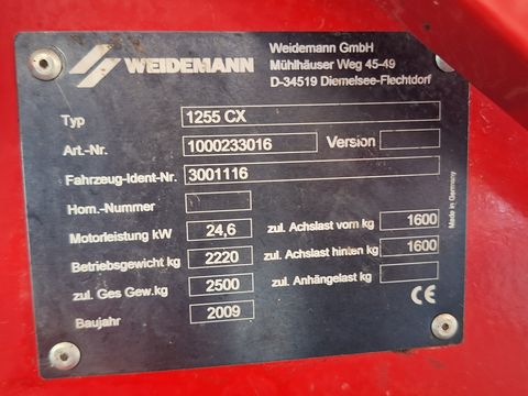 Weidemann 1255 CX 35 SK-A