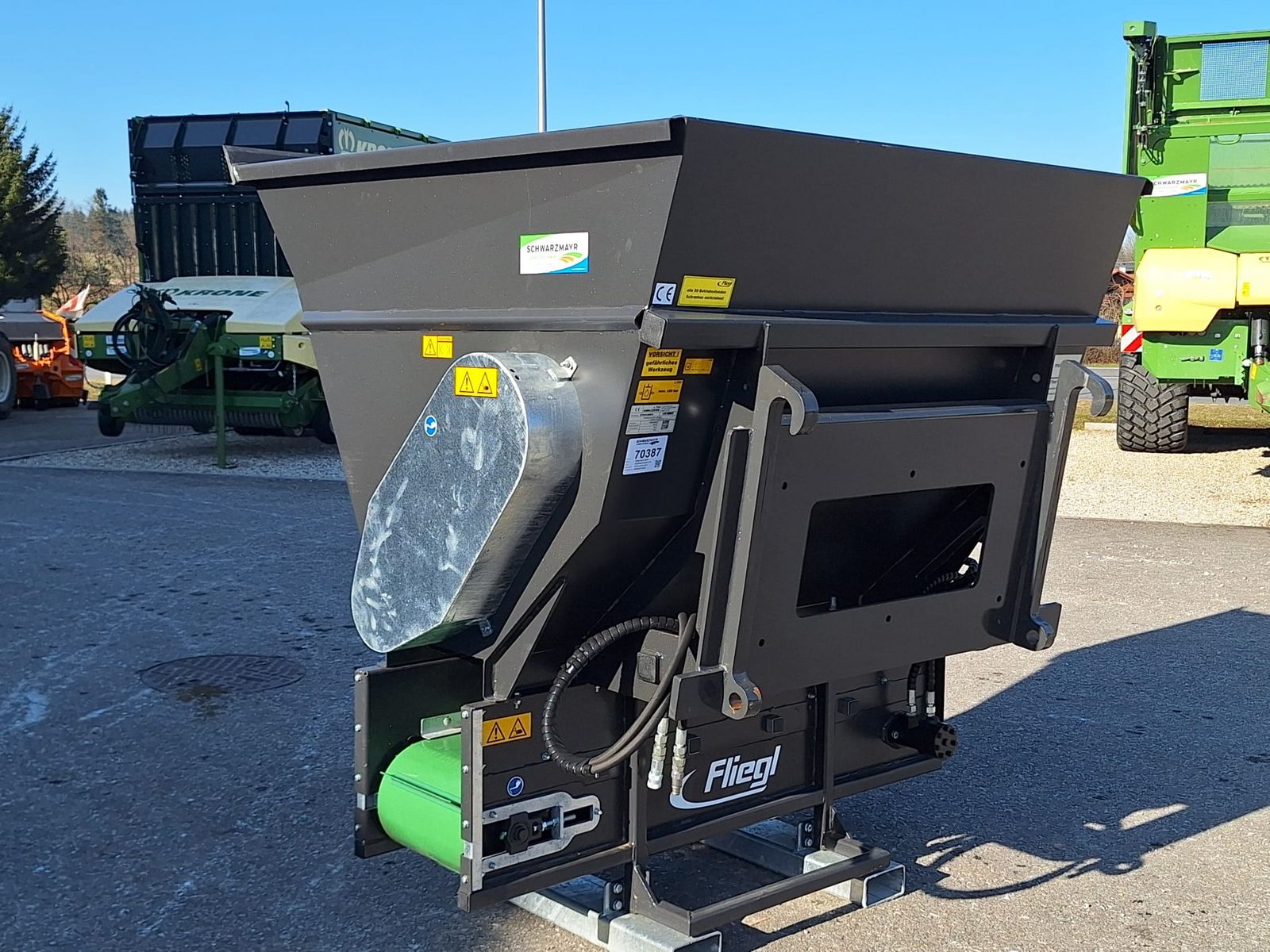 Fliegl AgroCenter Einstreuschaufel 175  3