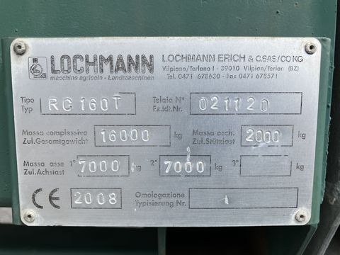 Lochmann RC 160 T mit Güllewerfer