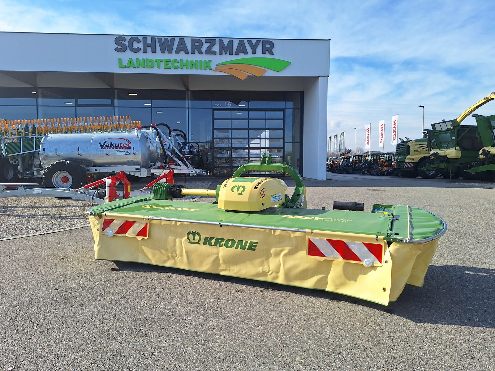Krone EasyCut F320 G4 SS geschoben 2