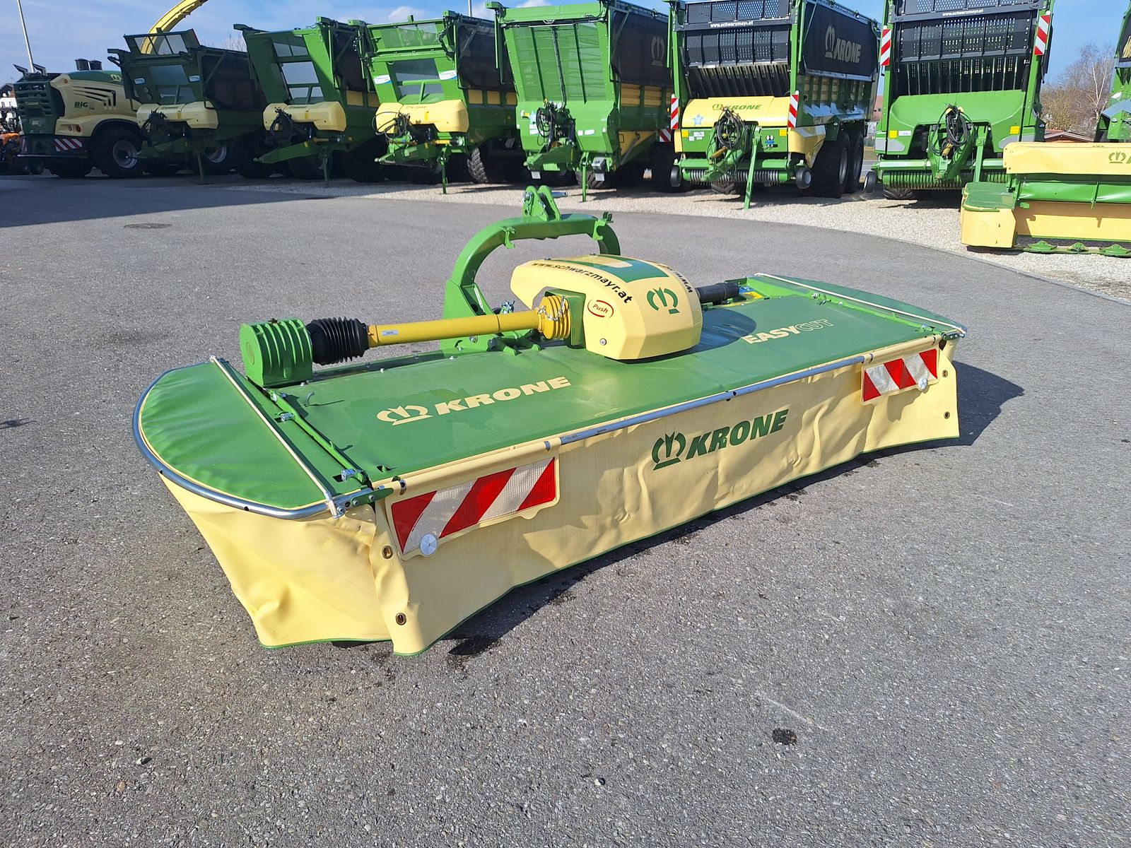 Krone EasyCut F320 G4 SS geschoben 3