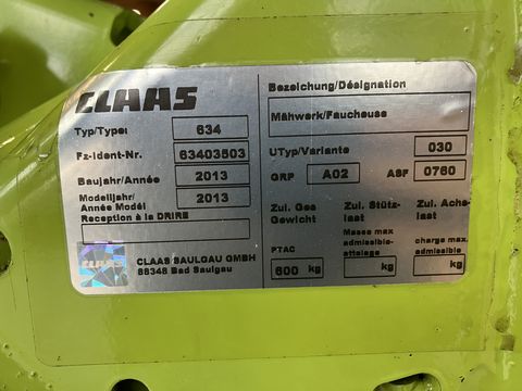 Claas Disco 250