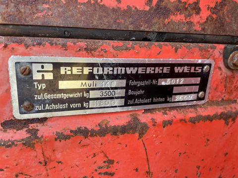 Reform Muli 140 + Güllefass