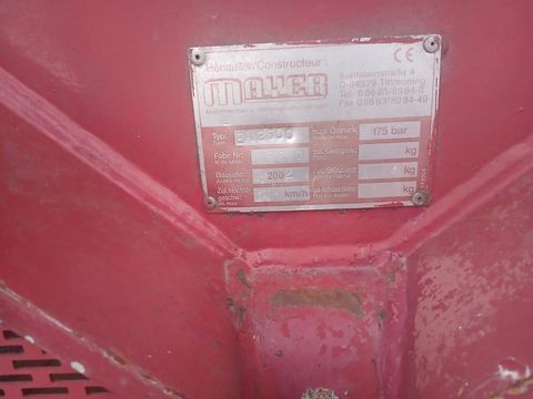 Siloking EA 2500 L Silokamm