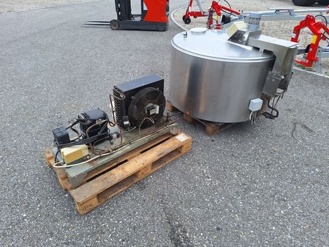 Westfalia 500 Liter Tank mit Rührwerk und Kühlung