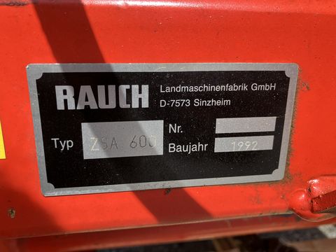 Rauch ZSA 600 mit Aufsatz
