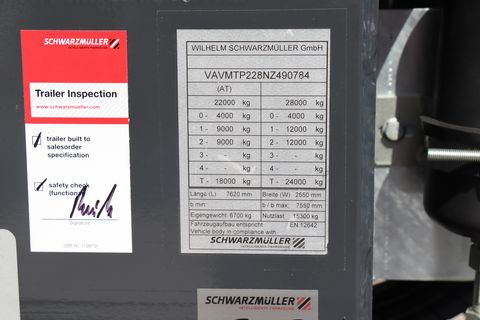 Schwarzmüller TP 22 Muldenkipper 