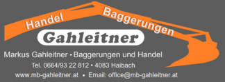 Markus Gahleitner, Maschinenhandel und Baggerungen