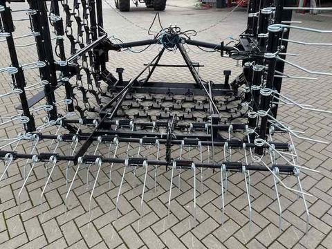 Wiesenschleppe 6m mit Striegel 10mm Zinken 3