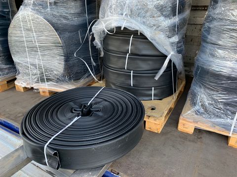 Sonstige Bewässerungsflachschlauch 102 mm je 100m Rolle