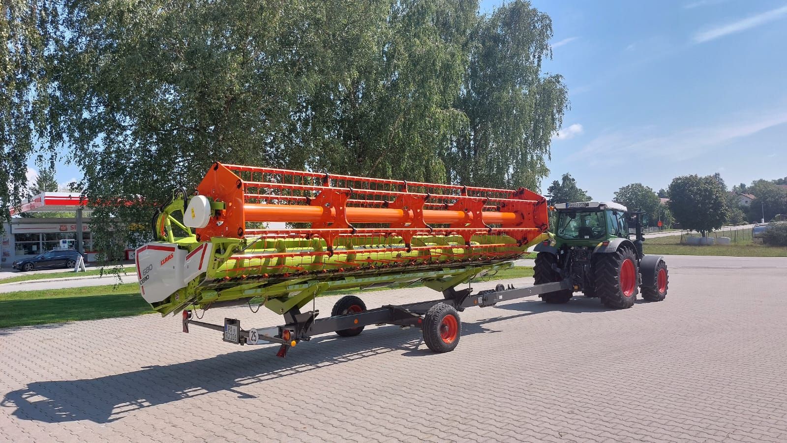 Claas Cerio 680 inkl. Transportwagen 3
