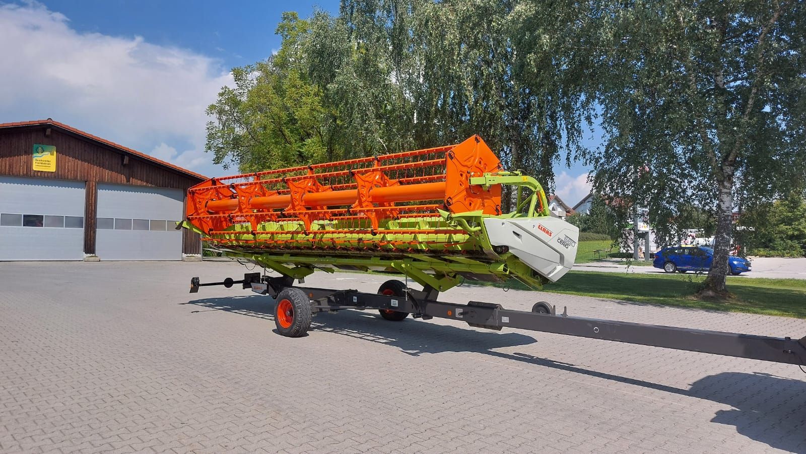 Claas Cerio 680 inkl. Transportwagen 1