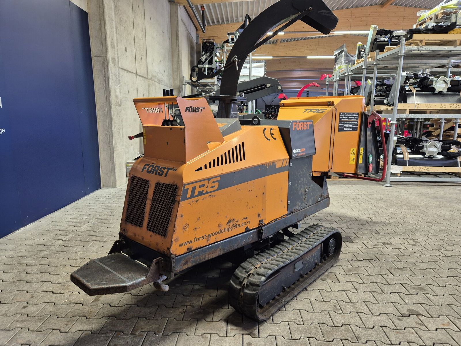 Först TR6 Holzhacker /Holzhäcksler mit Dieselmotor 3