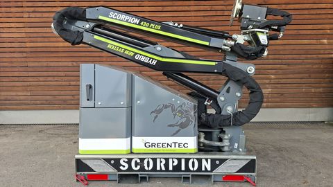 Greentec SCORPION 430-4 Plus Auslegemulcher 