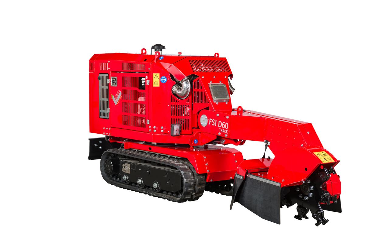 FSI D60 TRACK Stubbenfräse /Baumstumpffräse  2