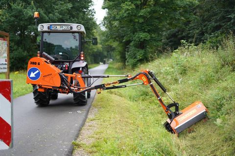 Tifermec DEC 380G inkl. Mulchkopf T-80L Auslegemulcher