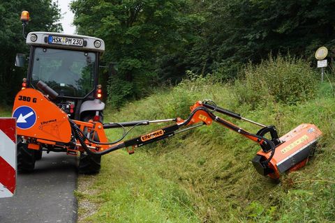 Tifermec DEC 380G inkl. Mulchkopf T-80L Auslegemulcher