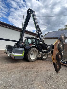 Greentec SPIDER 720-8 Plus Ausleger mit Mulchkopf
