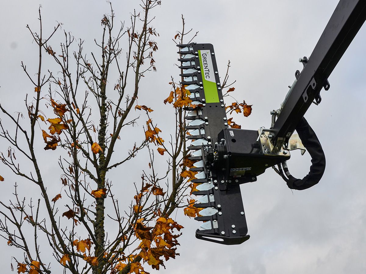 Greentec HS 212 Astschere /Heckenschere für Bagger- 3