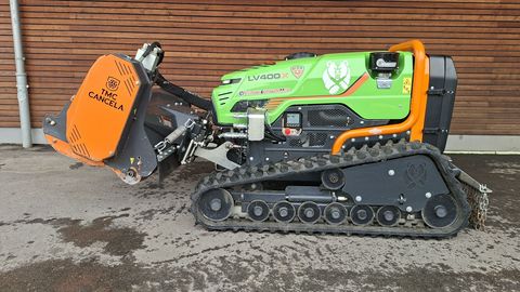 MDB LV400 PRO X Mähraupe /Mulchraupe /Funkraupe