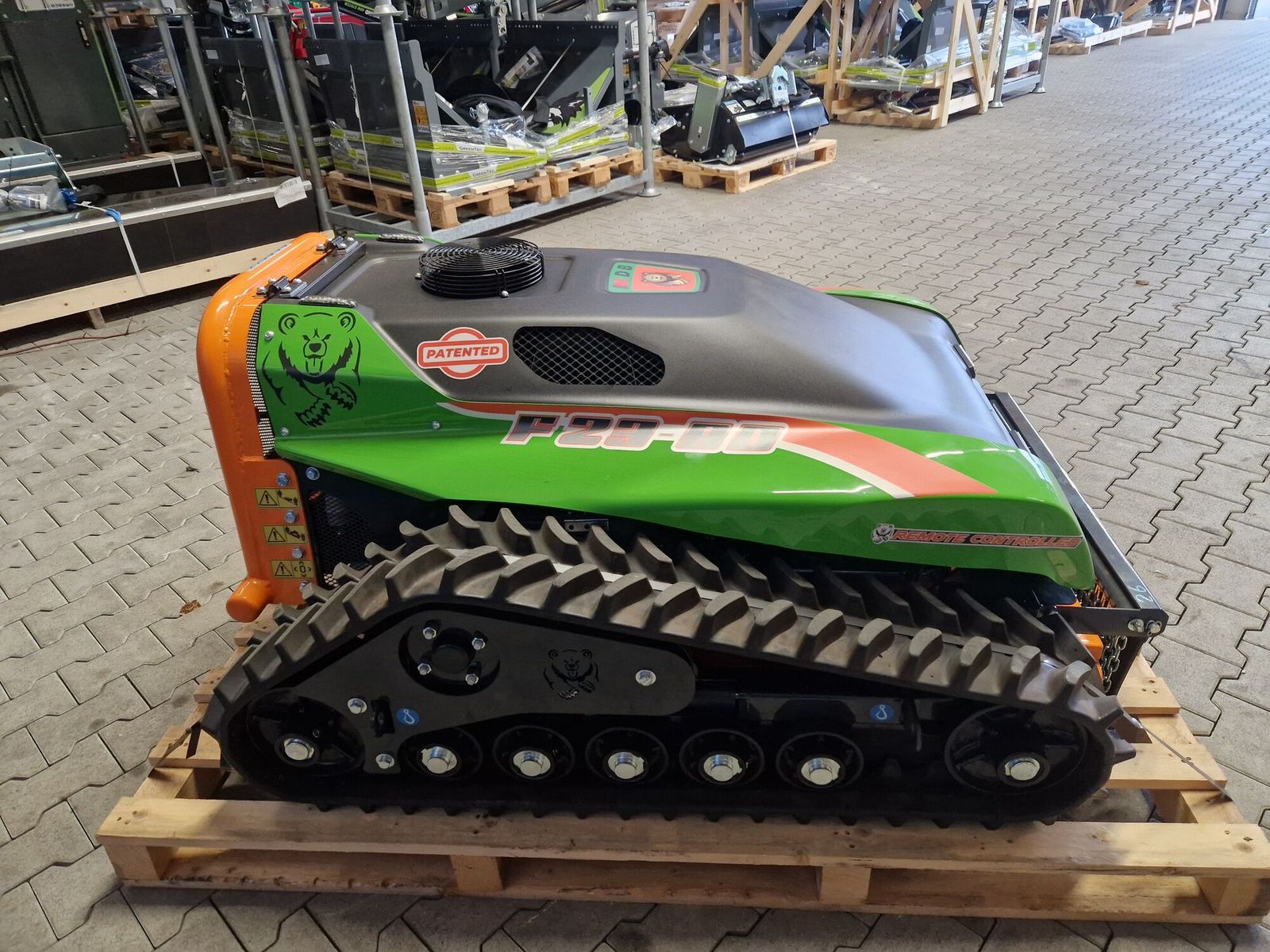 MDB F23 Mulchraupe/ Mähraupe /Funkraupe 3