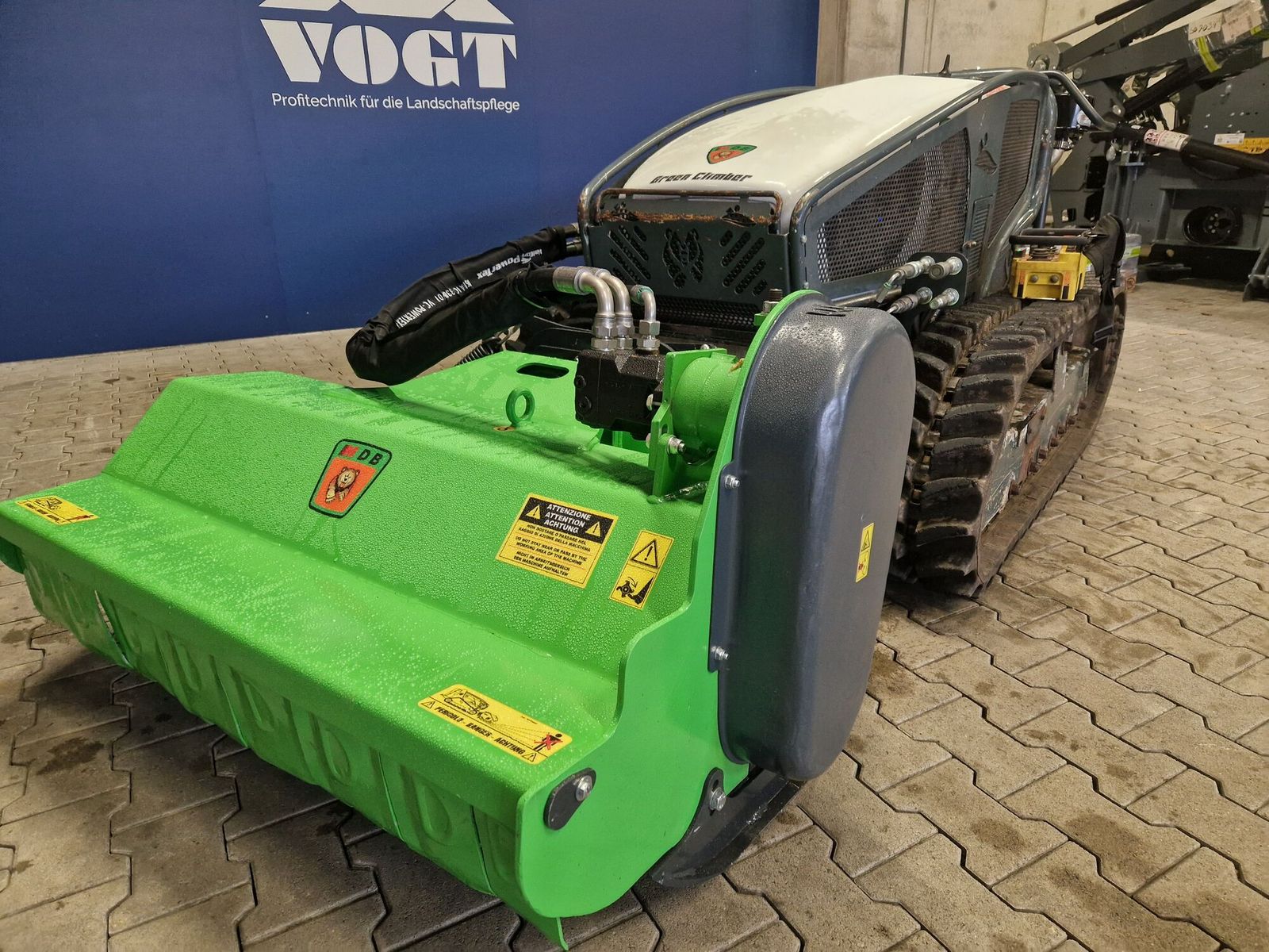 MDB LV500 Mulchraupe /Mähraupe inkl. Mulcher 2