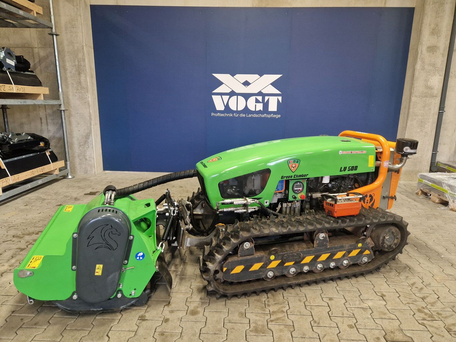 MDB LV500 Mulchraupe /Mähraupe inkl. Mulcher 1