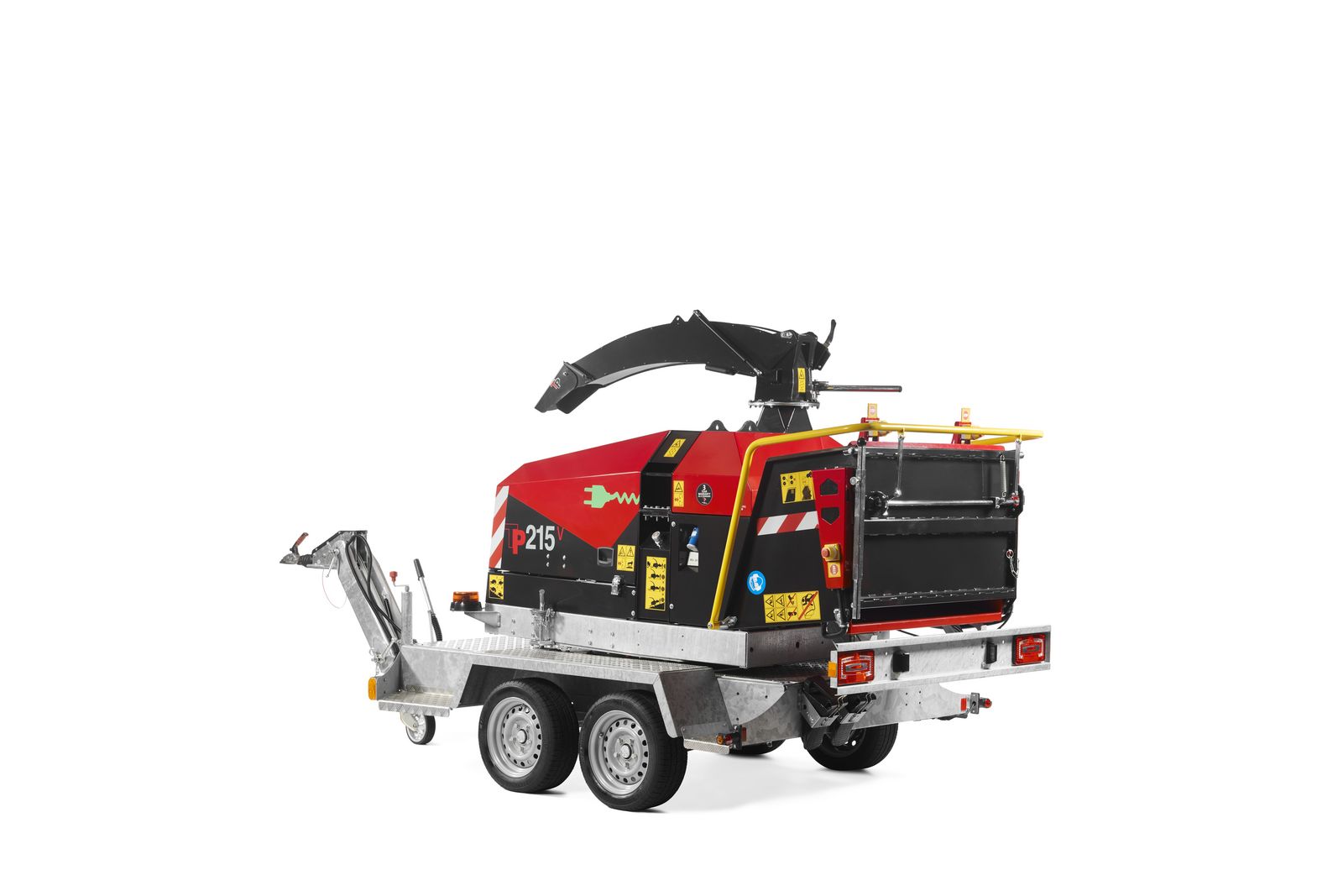 TP 215 MOBILE ZE Tandem Holzhacker /Holzhäcksler 3