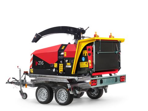TP 216 Mobile-Tandem Holzhacker / Holzhäcksler