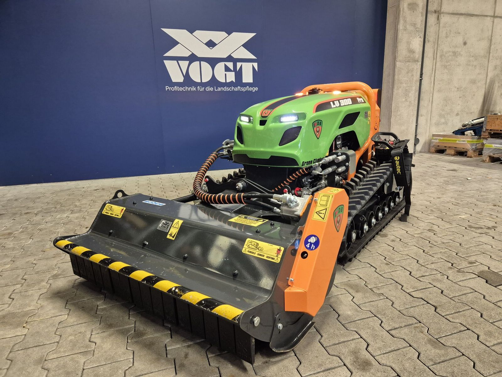 MDB LV300 PRO Mulchraupe /Mähraupe /Funkraupe 2