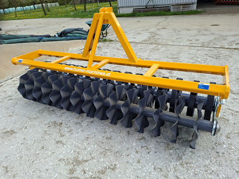 Humer Frontpacker, Wellscheibe, Federstempelwalze