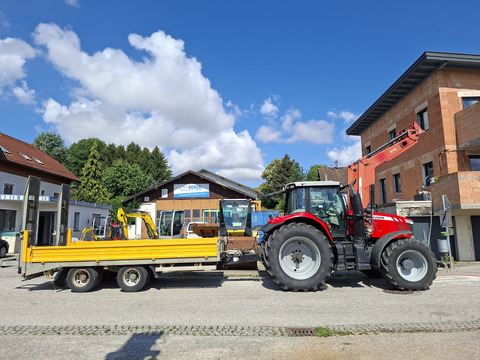 Humer TTH18 Nutzlast 14000 kg, Tieflader verzinkt