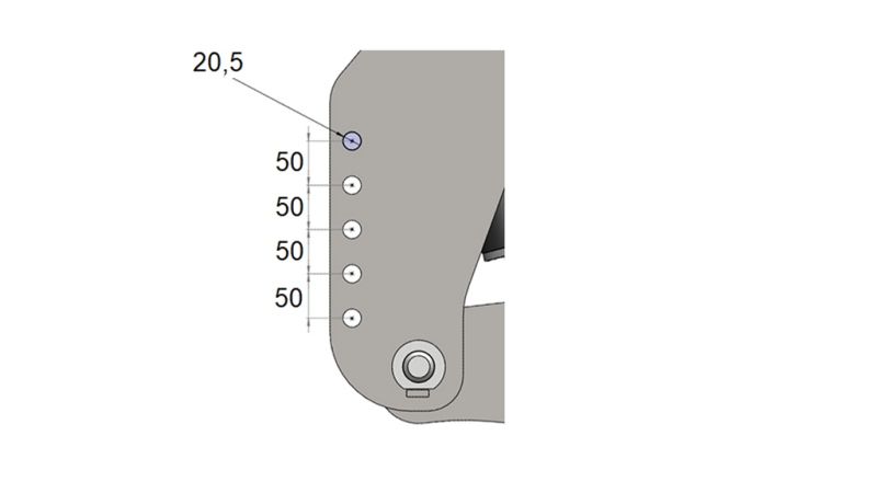 Rositeh Fronthydraulik Fronthubwerk Kat.2 1500kg (-10%) 3